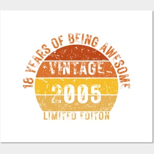 18 years of being awesome limited editon 2005 Posters and Art